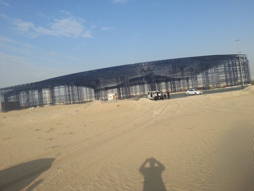 根河大型场馆网架工程